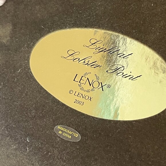 Light at Lobster Point Lenox 2003 collectible - Picture 4 of 4